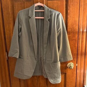 Express Women's Charcoal Blazer